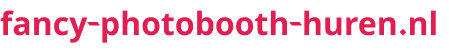 Fancy Photobooth Huren